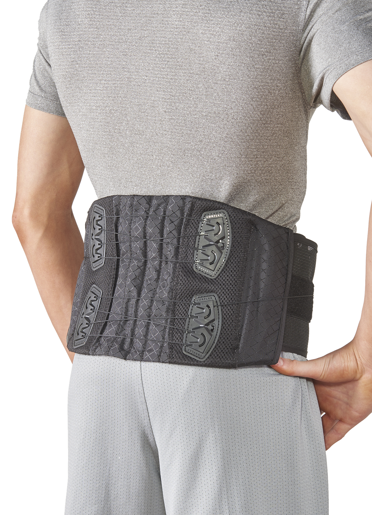 Corflex Criss-Cross Back Support Belt for Back Pain-M - White : :  Health & Personal Care