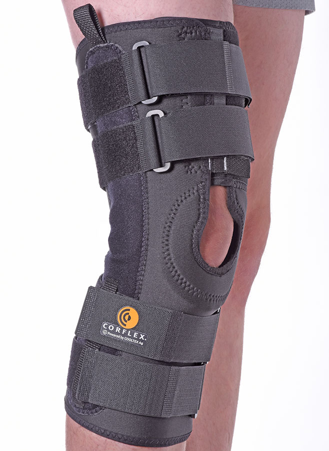 Cooltex ROM Hinge Anterior Closure Knee Brace - VQ OrthoCare